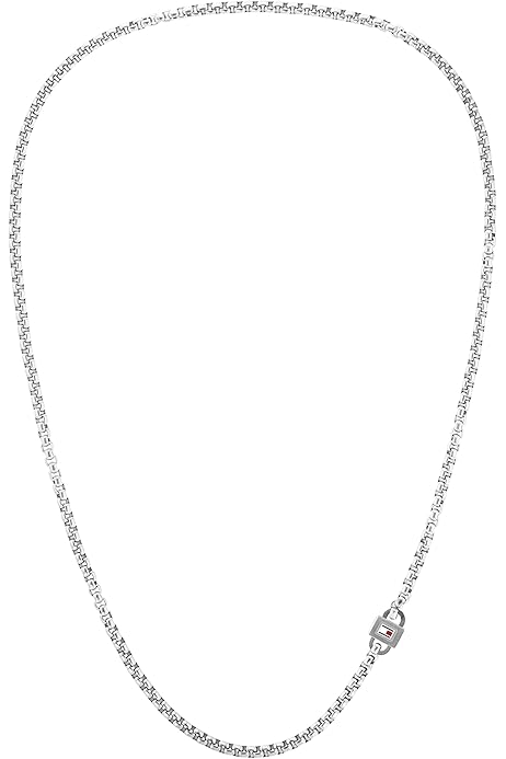 Emporio Armani Necklace for Men , Length: 525mm, Size Pendant